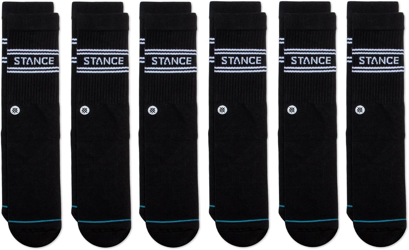 Basic Crew Socks [6 Pack] | Amazon (US)