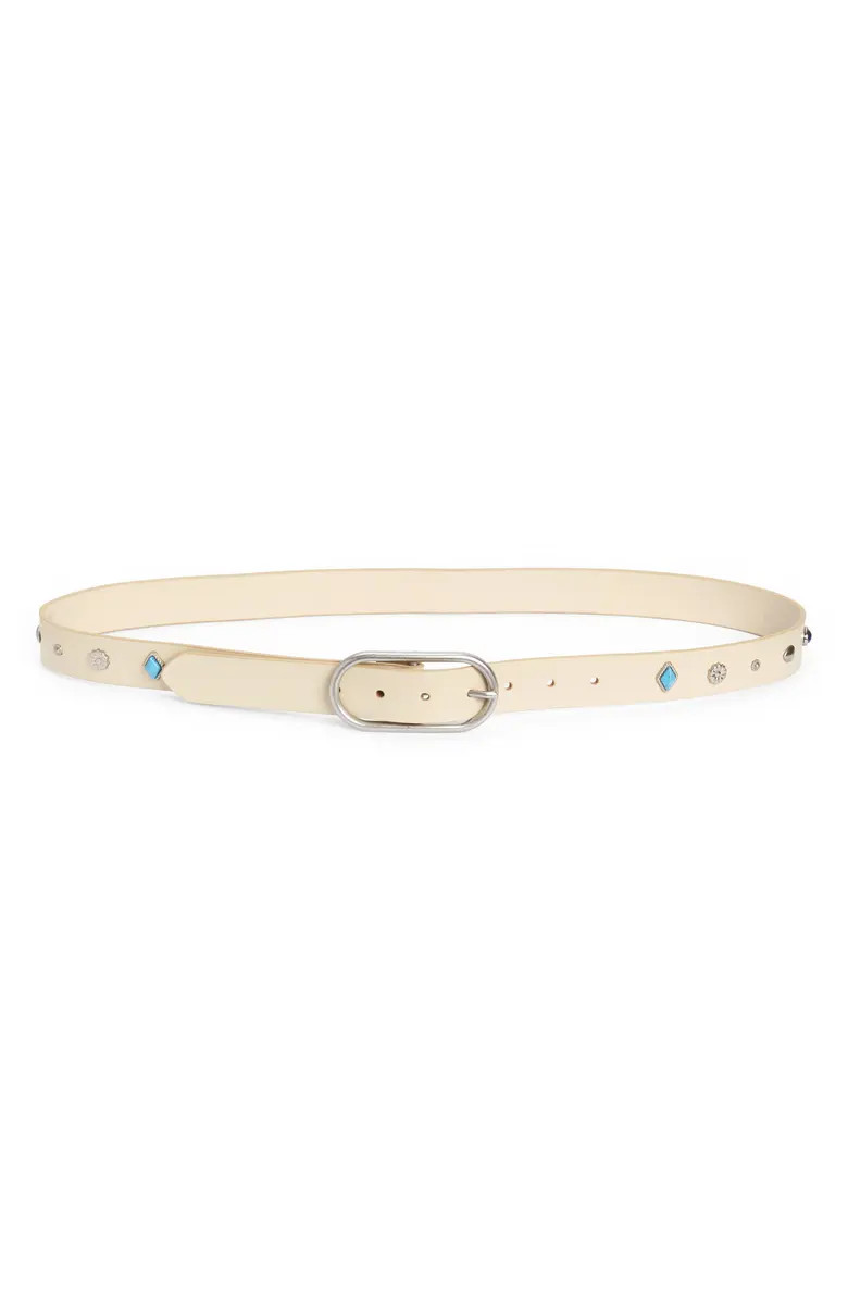 Embellishment Leather Belt | Nordstrom