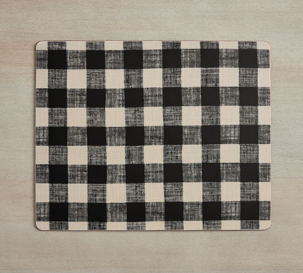 Dalton Check Cork Placemats - Set of 4 | Pottery Barn (US)