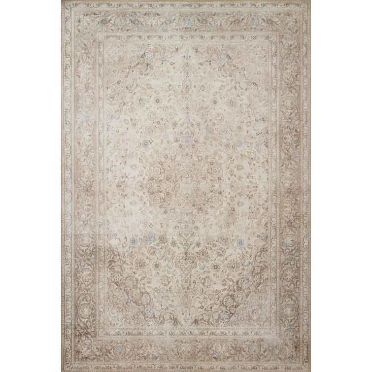 Raul Oriental Raul Sand/Taupe Area Rug | Wayfair North America