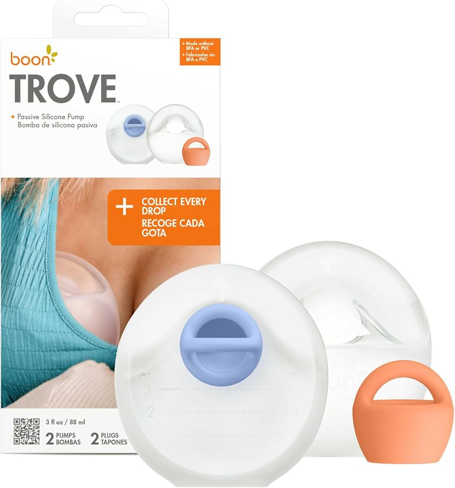 Hands Free Breast Pump, Includes Canvas Travel Pouch, Breastfeeding Essentials, Passive Suction, ... | Amazon (US)