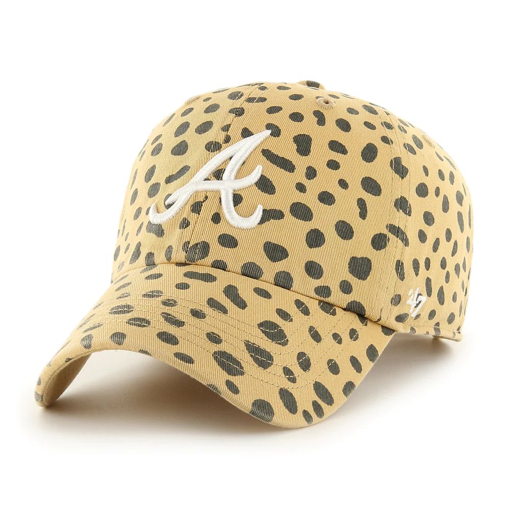 ATLANTA BRAVES CHEETAH '47 CLEAN UP WOMENS | '47Brand