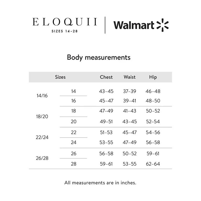 ELOQUII Elements Women's Plus Size Layered Look Shirt and Sweater Dress | Walmart (US)