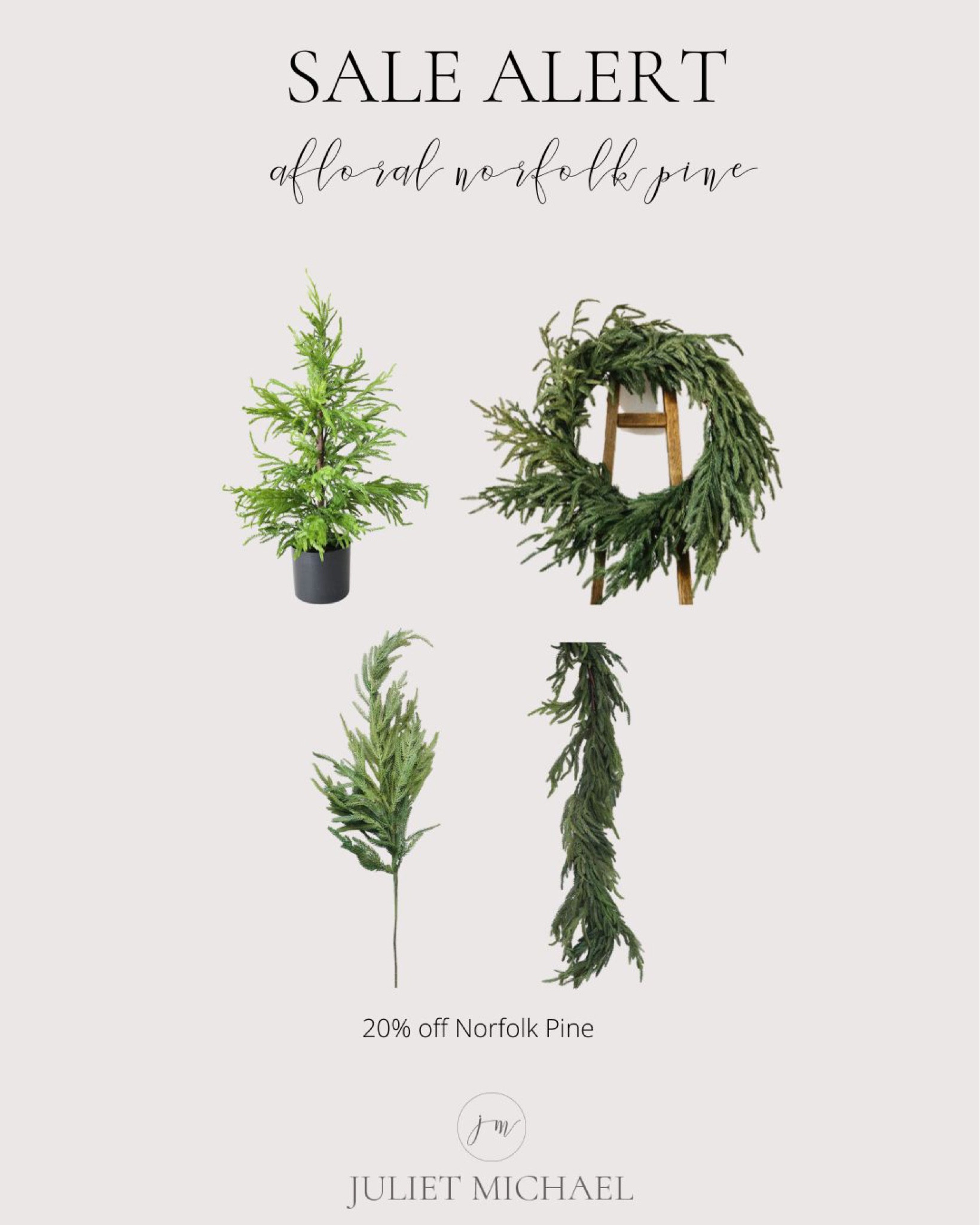 Afloral Norfolk Pine Sale Alert

#LTKSale #LTKSeasonal #LTKhome