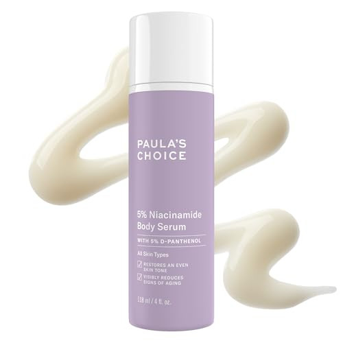 Paula's Choice 5% Niacinamide Body Treatment with Vitamin B3 & B5, Lotion for Discoloration, Redness, Wrinkles & Uneven Tone on Chest, Arms & Legs, Fragrance-free, 4 Fl Oz. | Amazon (US)