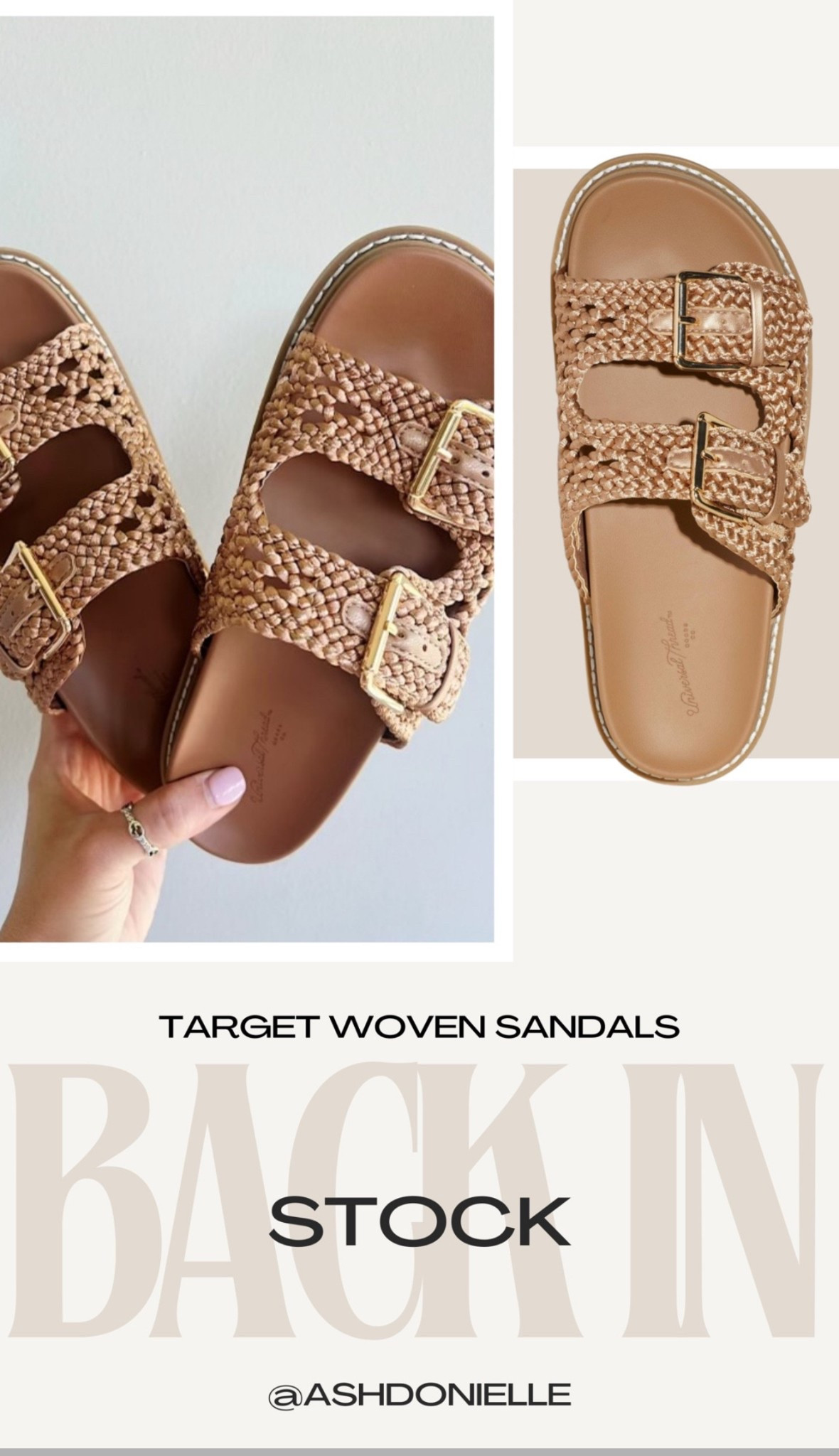 Back in stock alert & on sale!! One of my favorite sandals!!

target, target shoes, target fashion, spring fashion, double strap sandals, styling tip


#LTKSaleAlert #LTKSeasonal #LTKShoeCrush