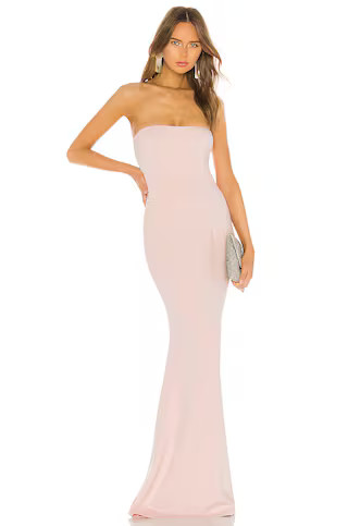 Mary Kate Gown in Blush | Revolve Clothing (Global)