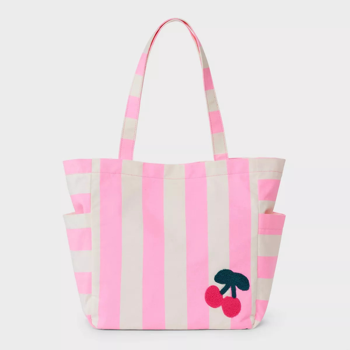 Girls' Canvas Beach Tote Bag - Cat & Jack™ | Target