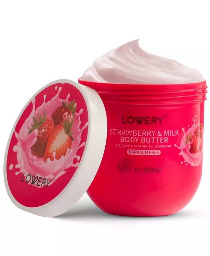 Lovery Strawberry Milk Body Butter, Bath and Body Care, 12 Oz & Reviews - Bath & Body - Beauty - ... | Macys (US)