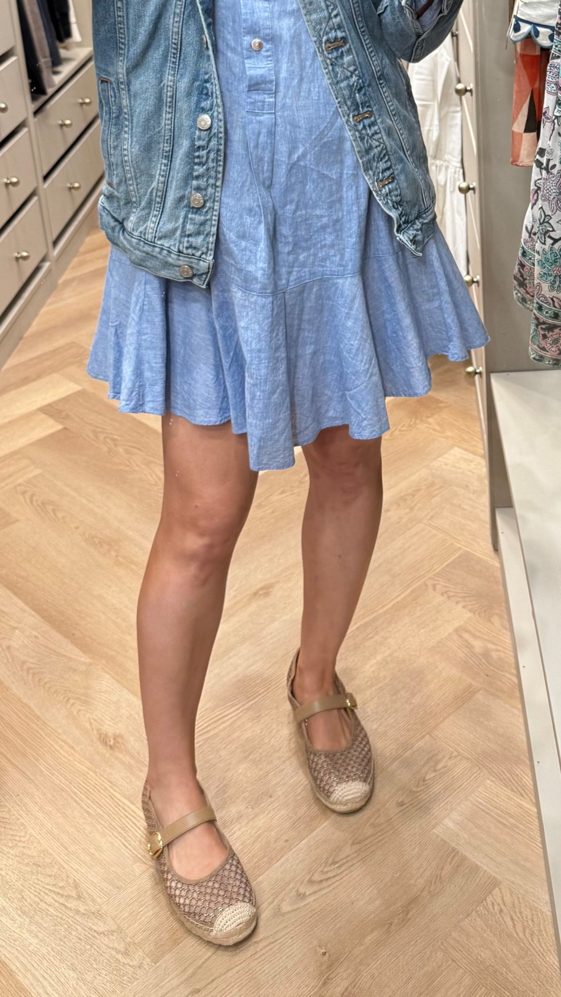 Denim Jacket
Blue Dress
Spring Outfit 

#LTKdayinmylife #LTKSeasonal