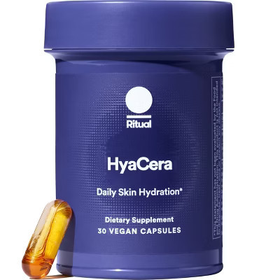 Ritual HyaCera Daily Vegan Skin Hydration Capsules - 30ct | Target