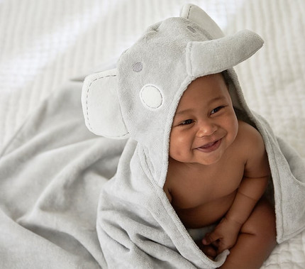 Click for more info about Elephant Baby Hooded Towel
