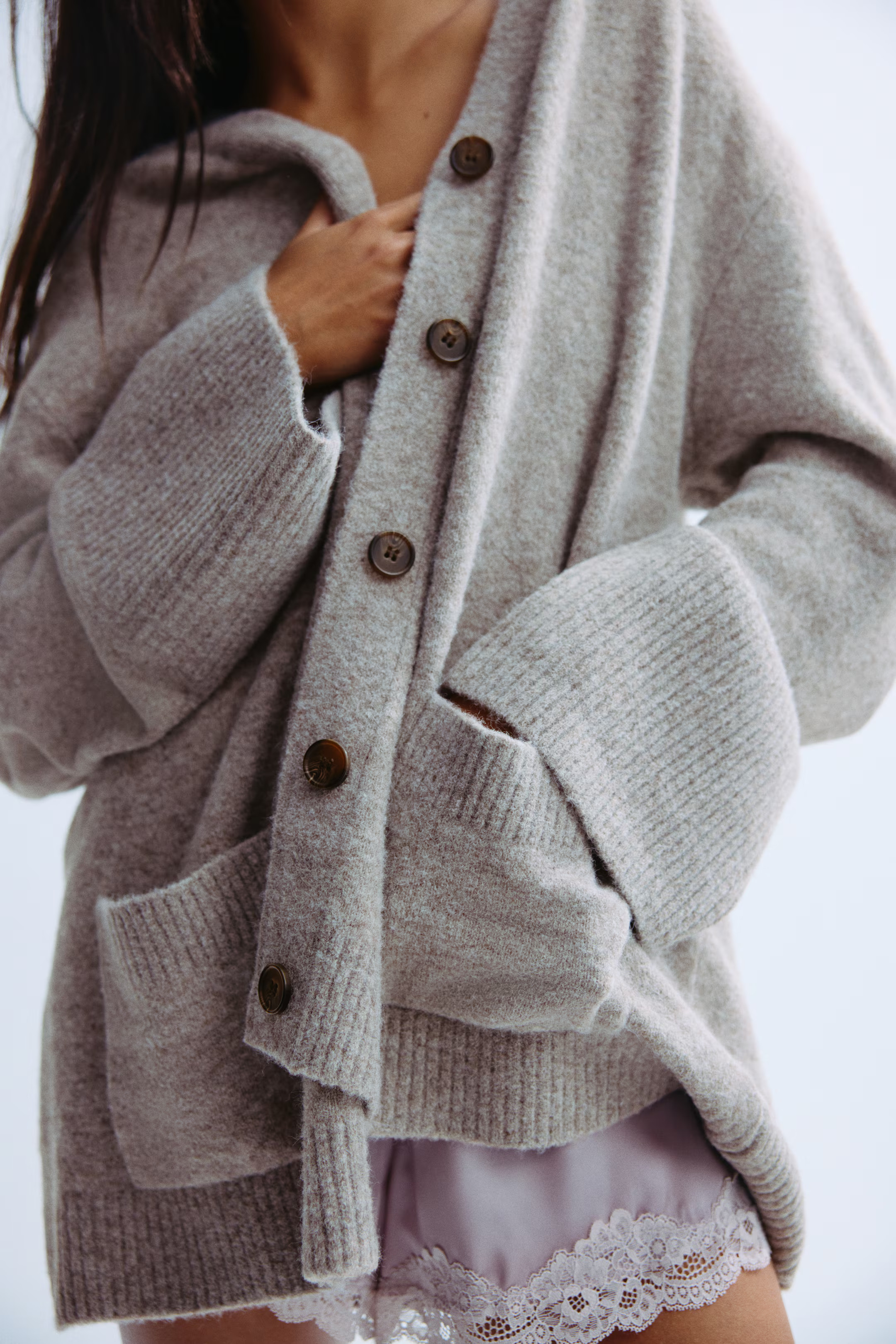 Loose-fit cardigan | H&M (UK, MY, IN, SG, PH, TW, HK)