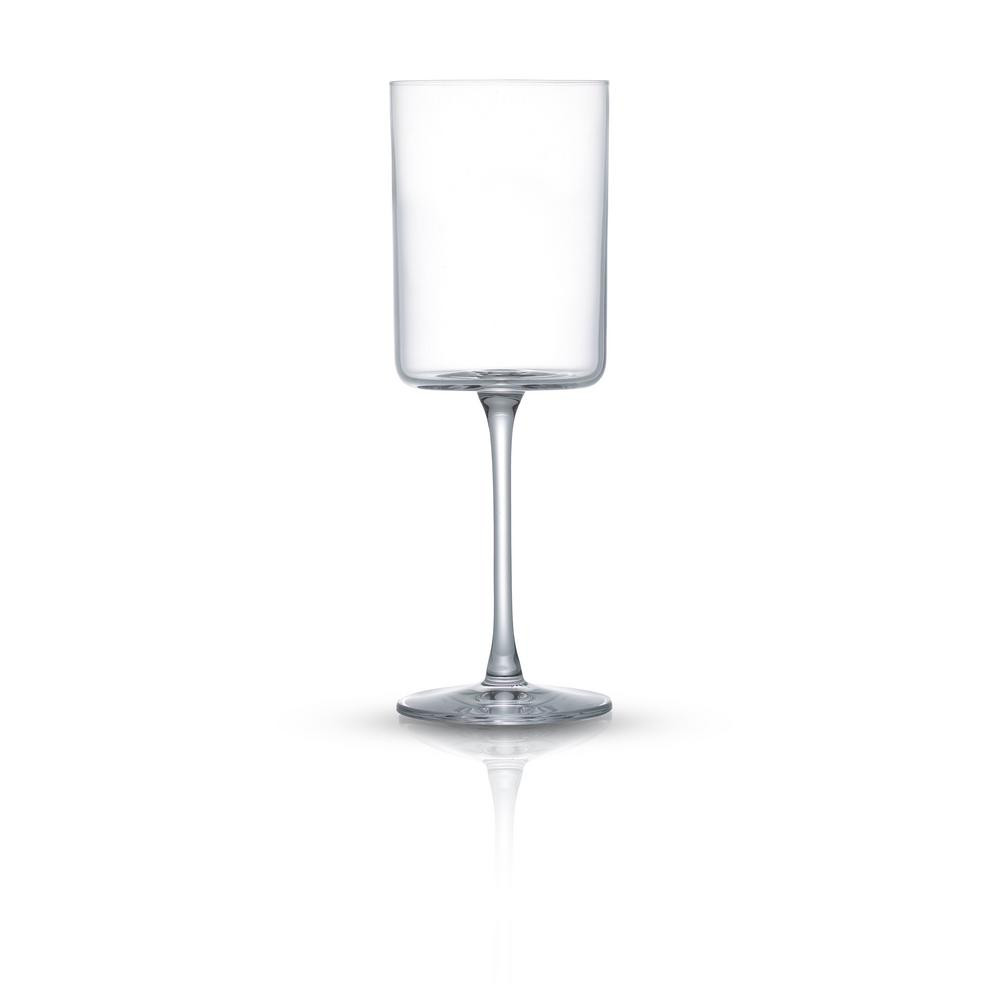 JoyJolt Claire 11 oz. White Wine Glasses (Set of 4) | The Home Depot