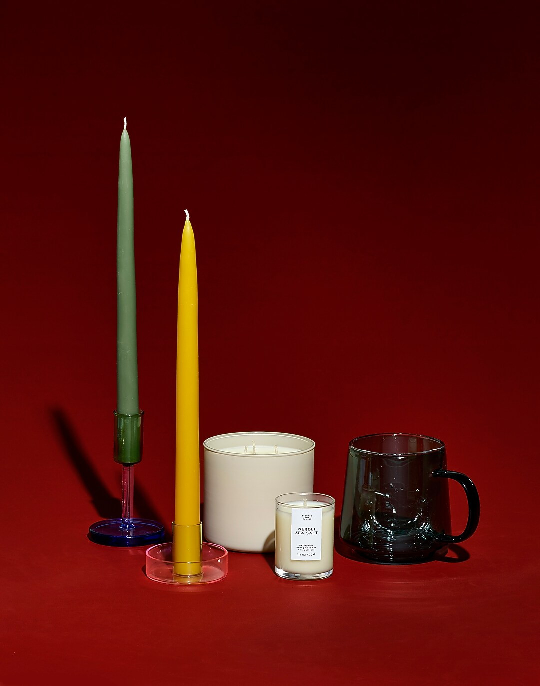 Floral Society 12" Dipped Taper Candles | Madewell