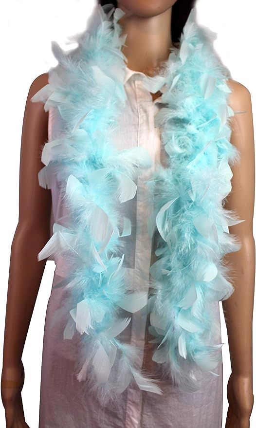 Kids Feather Boa 25 Gram, 4 Feet Long Chandelle Feather Boa, Great for Party, Kids Party, Hallowe... | Amazon (US)