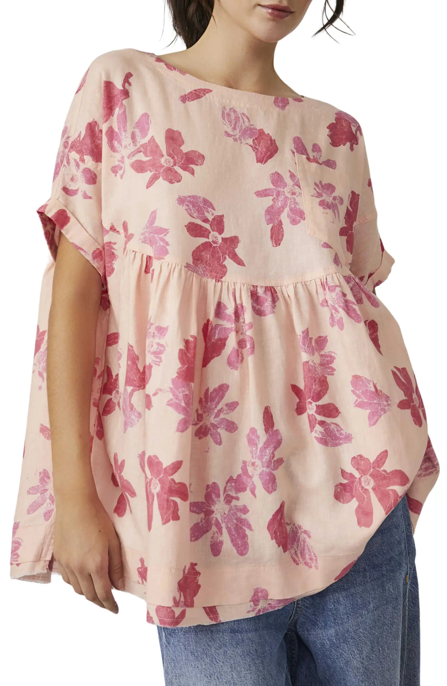 Moon City Ruffle Hem Top | Nordstrom