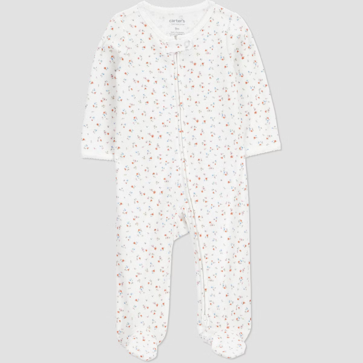 Carter's Just One You® Baby Girls' Floral Sleep N' Play - Cream | Target