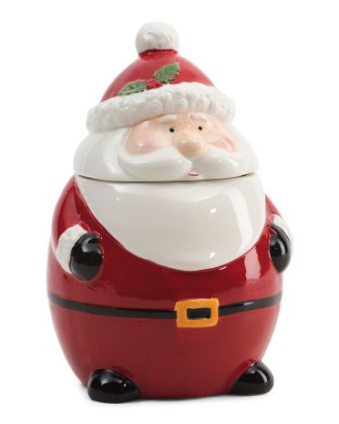 Santa Cookie Jar | TJ Maxx