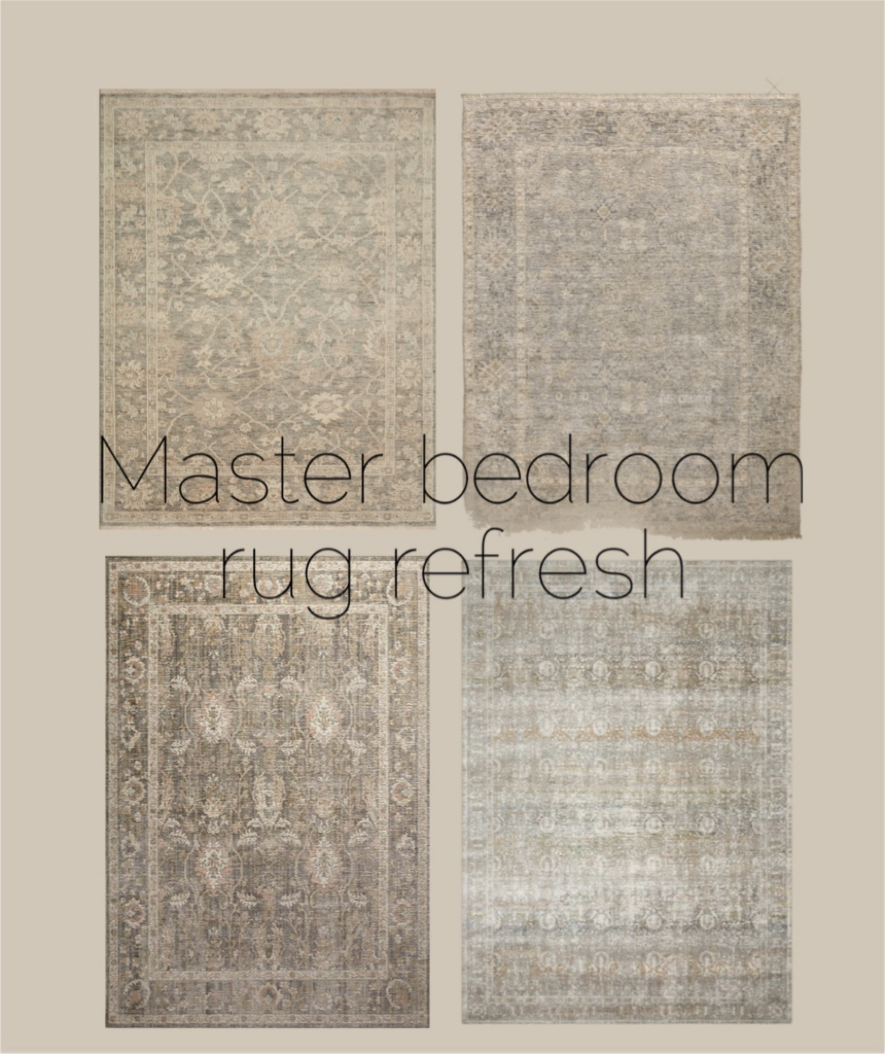 Master bedroom rugs! 

#LTKhome #LTKstyletip #LTKFind
