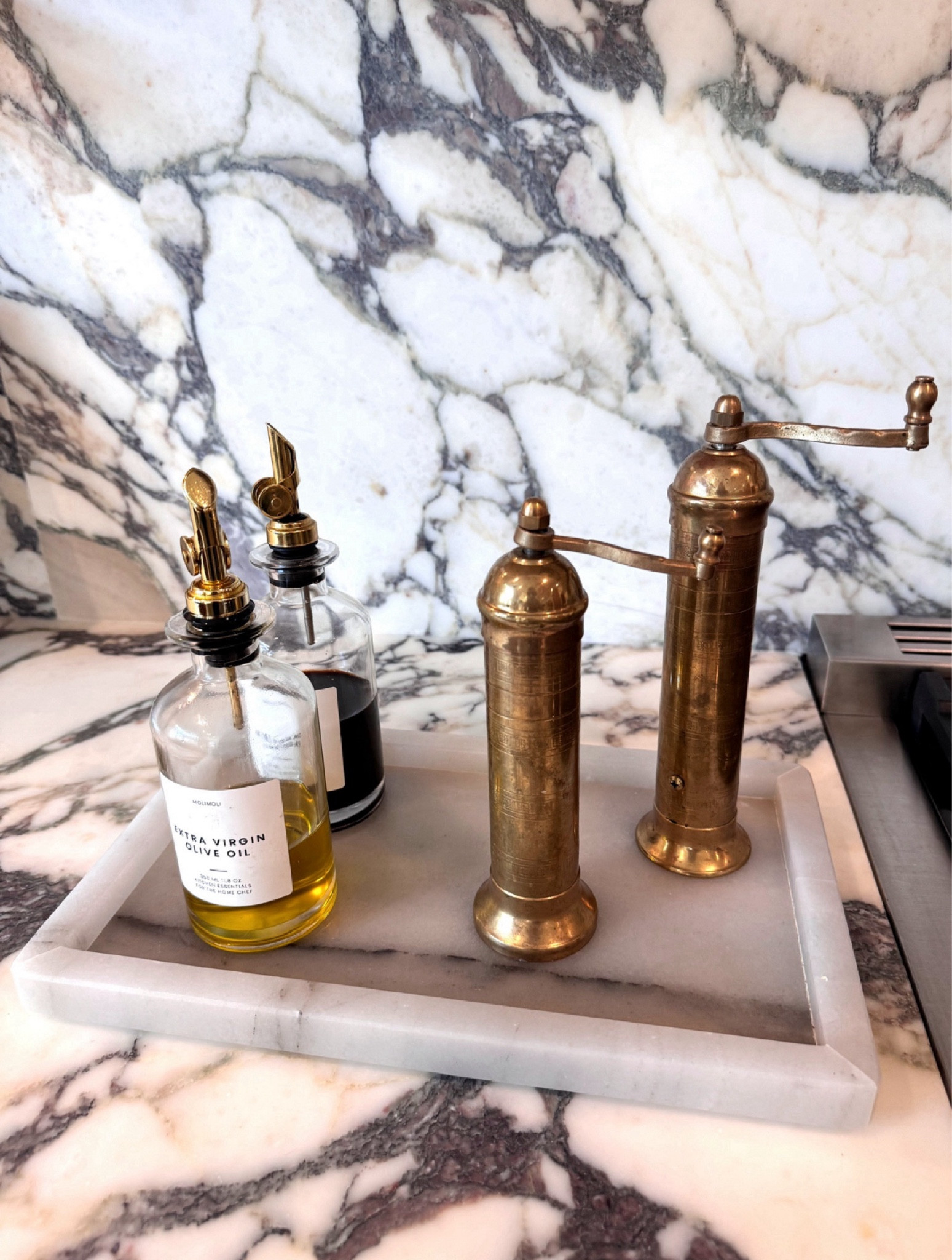 Kitchen essentials from Amazon! Great prices on home & kitchen needs that are practical and pretty. These oil & vinegar dispensers with pour spouts & labels are great to leave out and use. The salt & pepper grinders great to have and look good out too!! 

#LTKFindsUnder50 #LTKHome #LTKFindsUnder100