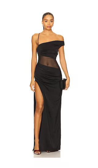 The Arushi Gown in Black | Revolve Clothing (Global)