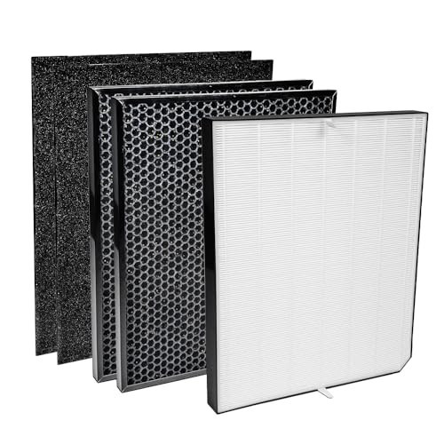 AIRDOCTOR AD3000 / AD3500 Fits Both Models Genuine Filter Replacements - One Year Combo Pack Includes: 1 UltraHEPA & 2 Carbon/Gas Trap/VOC & Pre-Filters (AD3500 / AD3000 One Year Combo Pack) | Amazon (US)