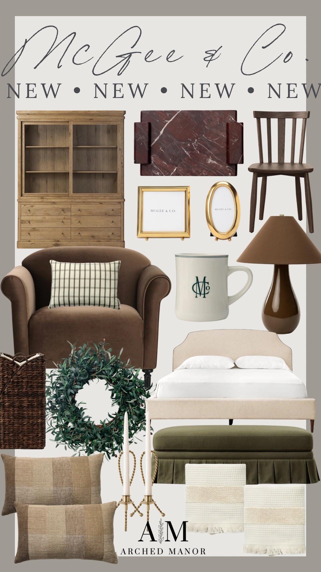 The latest arrivals from McGee and Co are GOOD. 

#LTKHome #LTKSeasonal