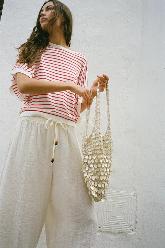 BEADED SHOULDER BAG | Zara US