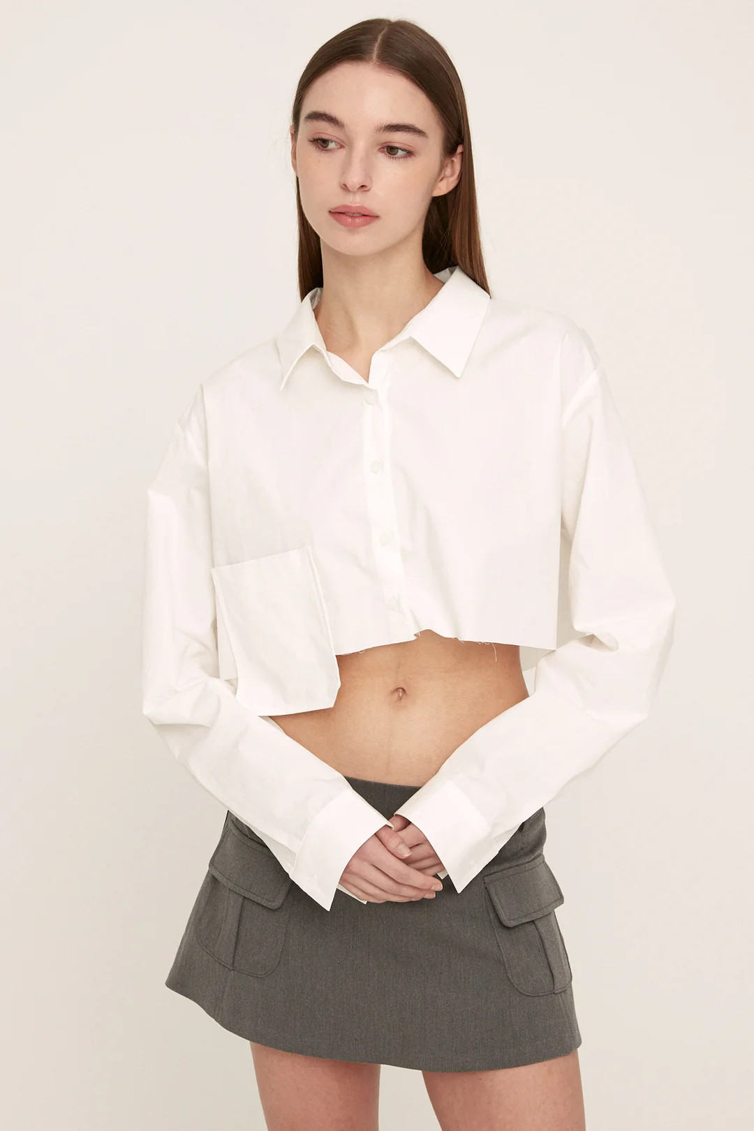 Taylor Cropped Shirt | Storets (Global)