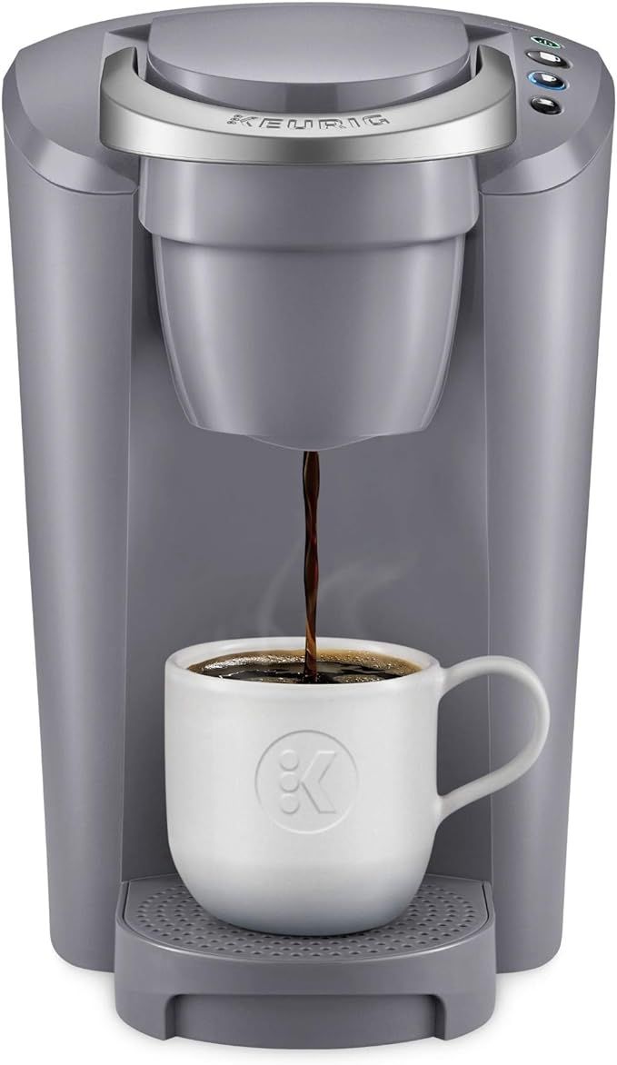 Keurig K-Compact Single-Serve K-Cup Pod Coffee Maker, Moonlight Gray | Amazon (US)