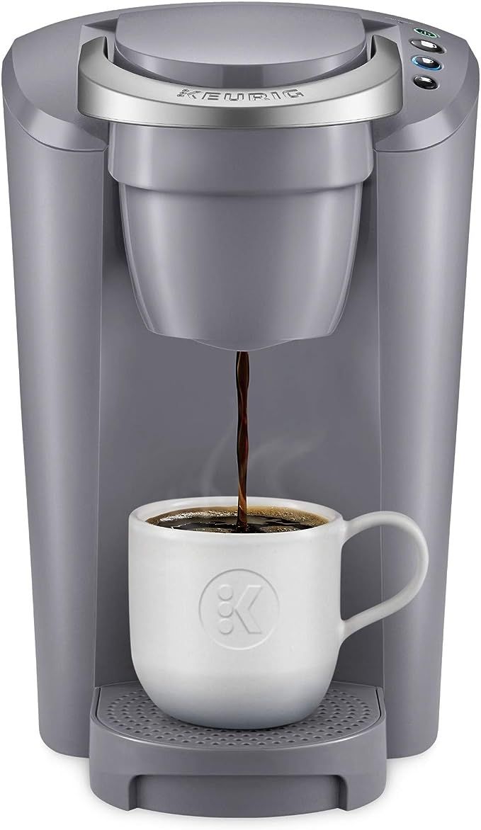 Keurig K-Compact Single-Serve K-Cup Pod Coffee Maker, Moonlight Gray | Amazon (US)