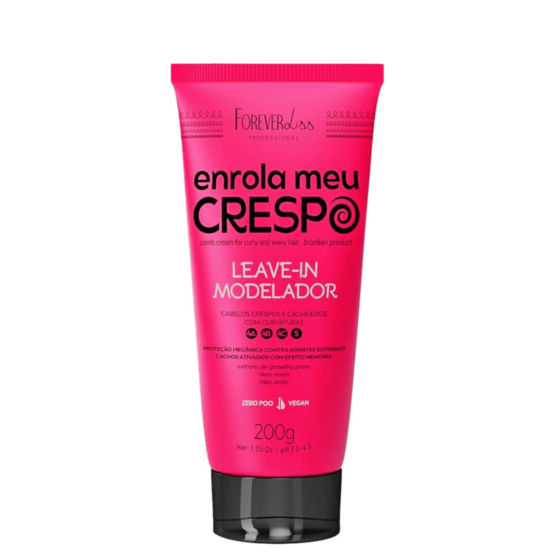 Forever Liss Professional Enrola Meu Crespo
             - Leave-in Modelador 200g | Beleza Na Web (BR)