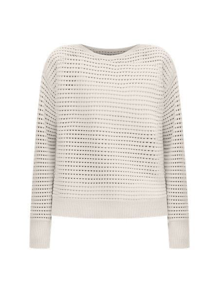 Cotton Crochet Pullover | Lululemon (US)