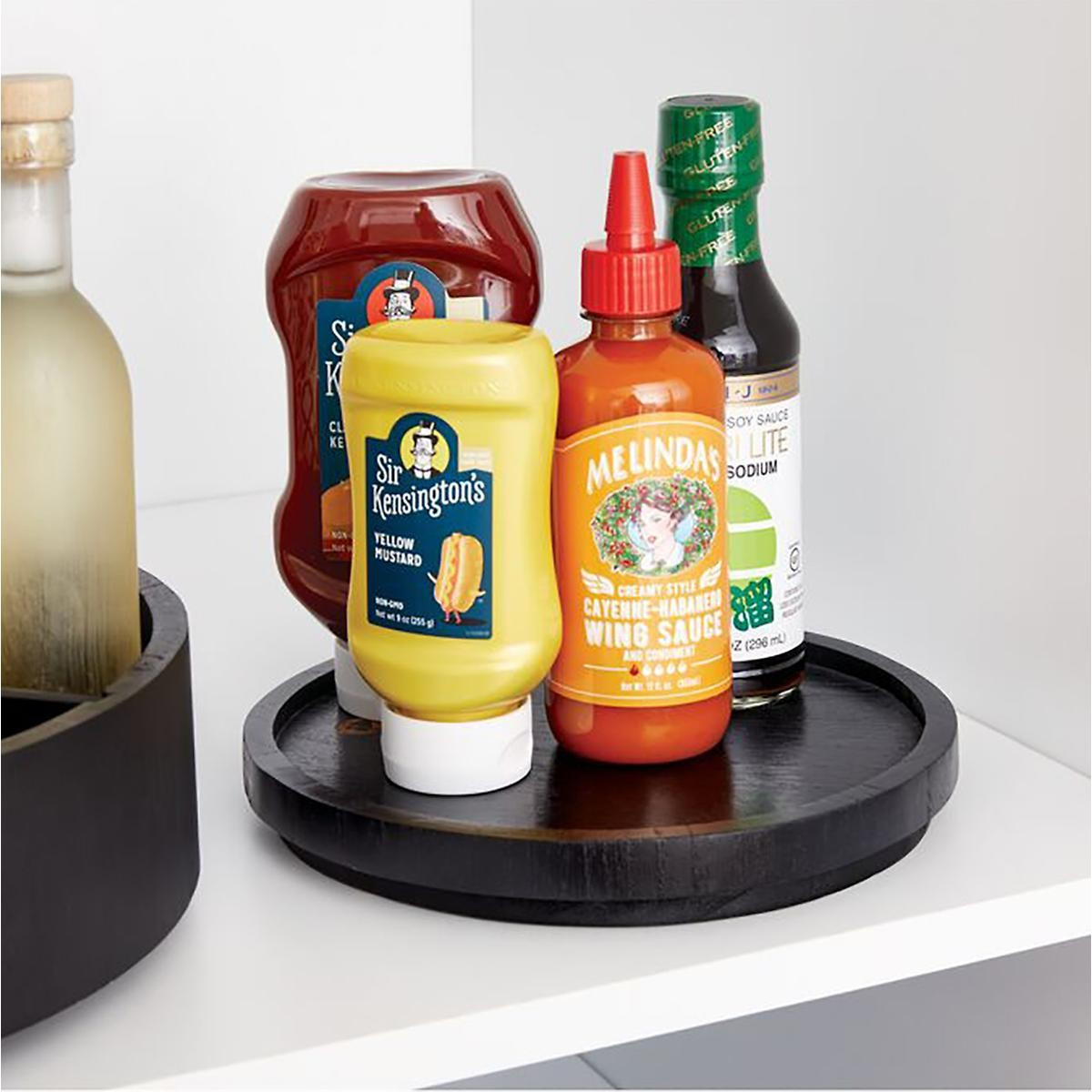 The Home Edit by iDesign Onyx 9" Lazy Susan | The Container Store