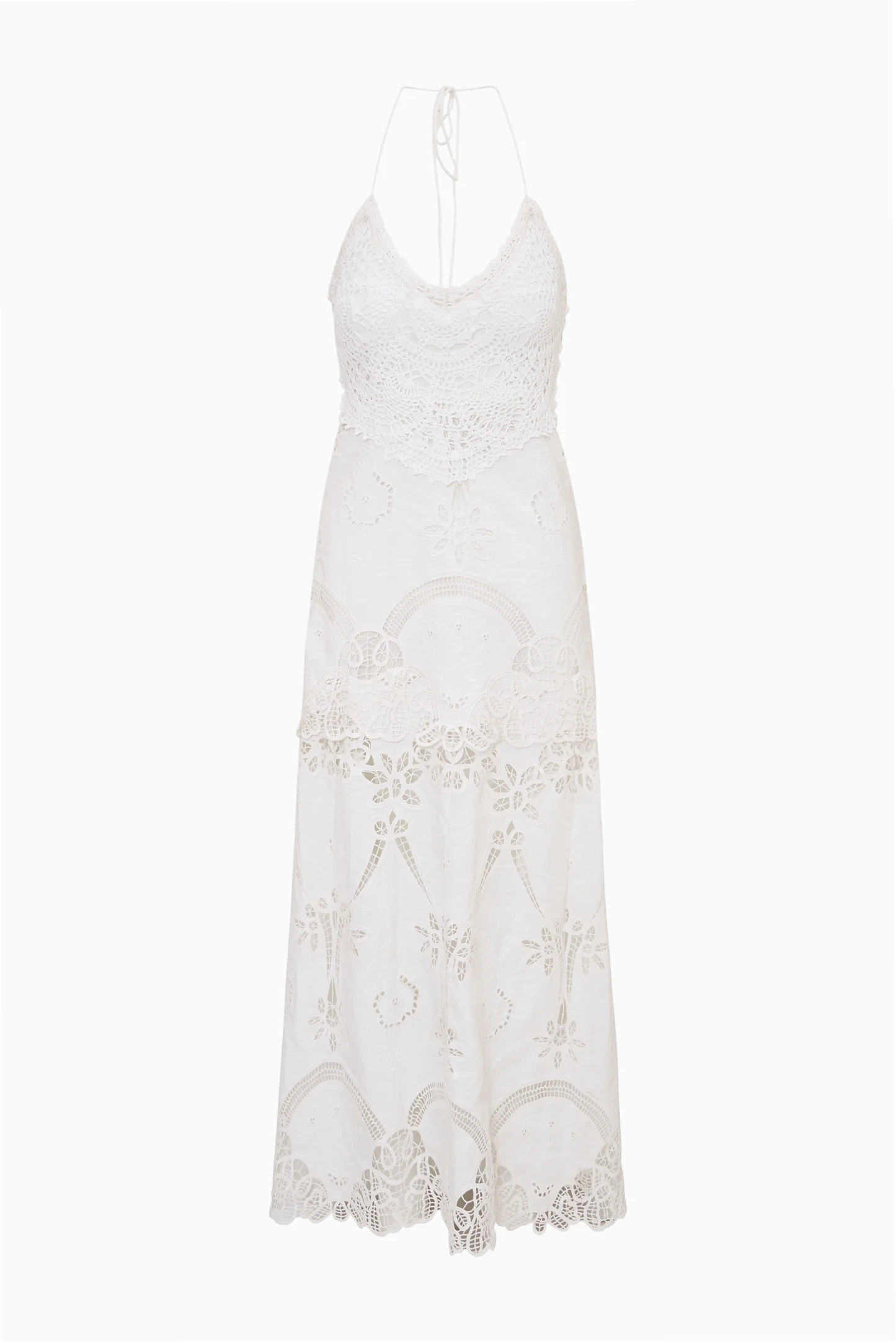 Veyla Crochet Eyelet Maxi Dress | LoveShackFancy