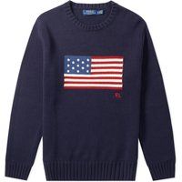 Polo Ralph Lauren Flag Intarsia Knit | End Clothing (US & RoW)