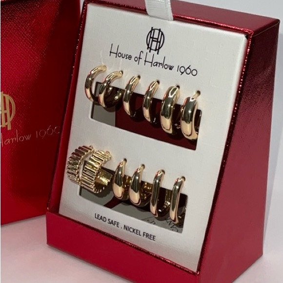 House of Harlow 1960 Gold Earring Set | Poshmark