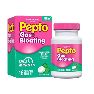 Pepto-Bismol Bloating Relief Chewables - 16ct | Target