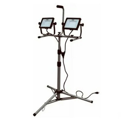 Master Electrician 10,000 Lumens LED Tripod Work Light with 6 Foot Cord, Black | Target