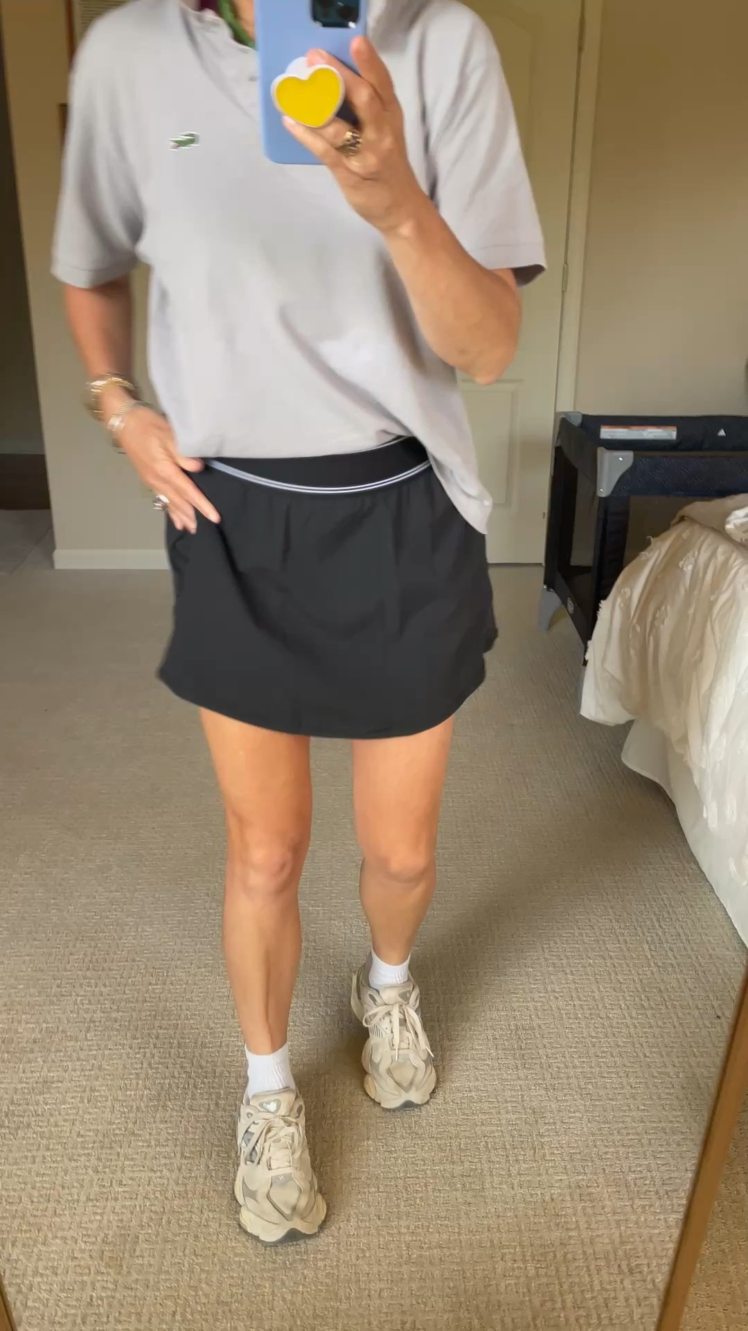 The best skirt! I guess I need to go ahead and buy it in another color! 

#LTKootd #LTKOver40