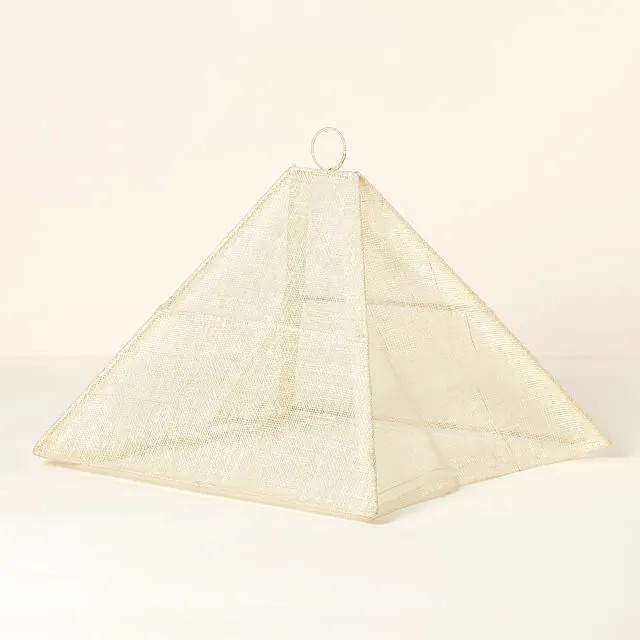 Collapsible Woven Food Tent, Small | UncommonGoods