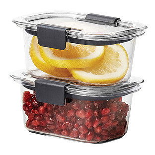 Rubbermaid® 1.3 c. Brilliance Container Set of 2 | The Container Store