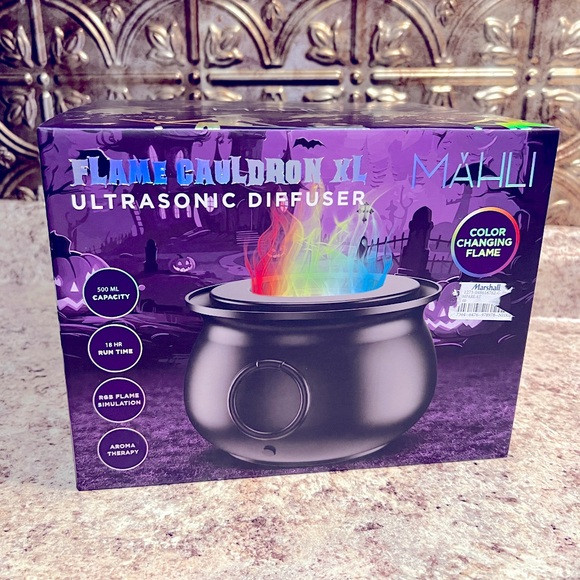 MAHLI Flame Cauldron XL Ultrasonic Diffuser NWT | Poshmark