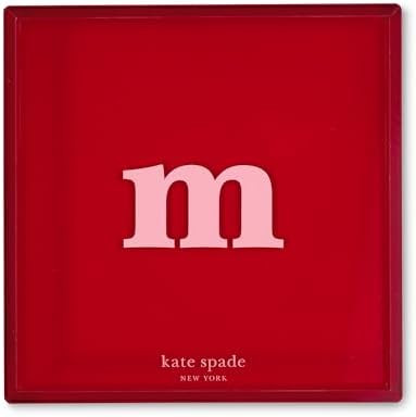 kate spade new york Initial Decorative Initial Tray, Personalized Acrylic Vanity Letter Tray, Jus... | Amazon (US)