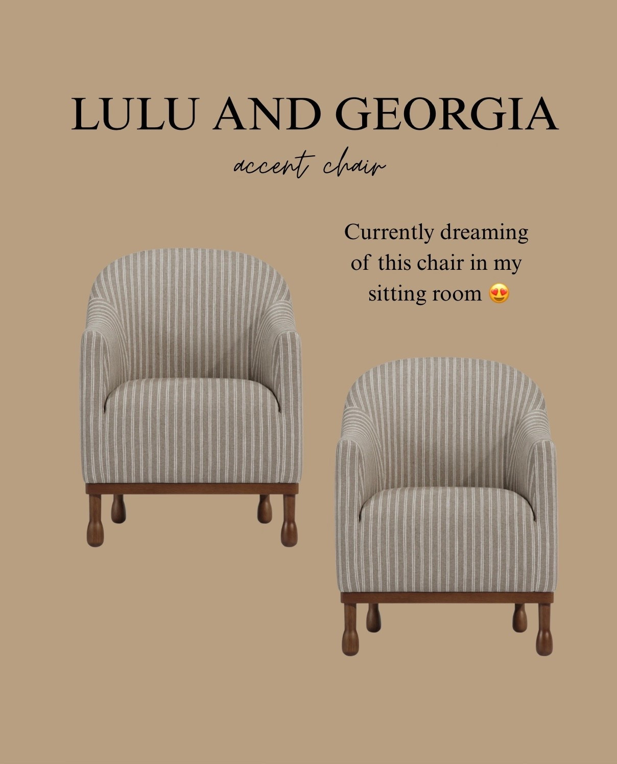 This accent chair is beyond STUNNING! Currently dreaming of a pair in my sitting room 😍🤌🏼

Right now they are on SALE! 

#LTKHome #LTKSaleAlert #LTKU