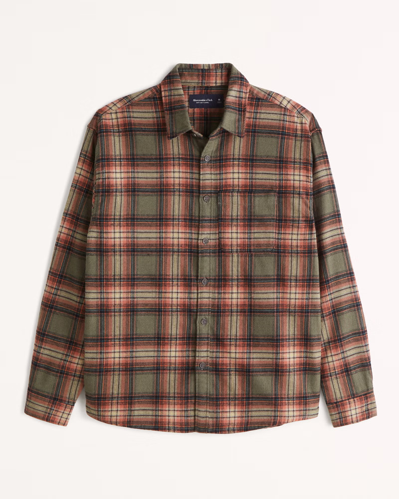 90s Relaxed Flannel | Abercrombie & Fitch (US)