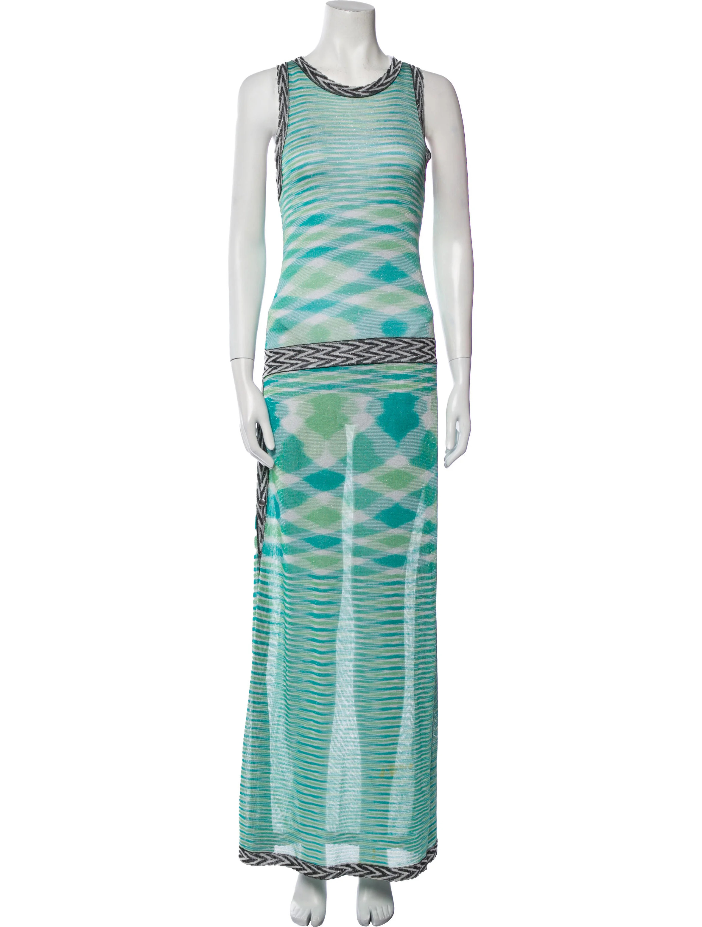 Striped Long Dress | The RealReal
