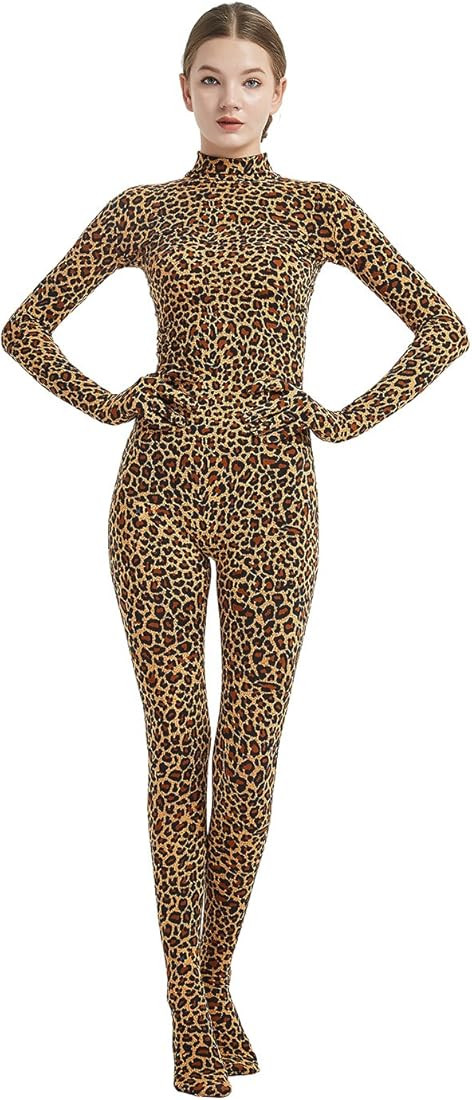 Full Bodysuit Womens Costume Without Hood Spandex Zentai Unitard Body Suit | Amazon (US)