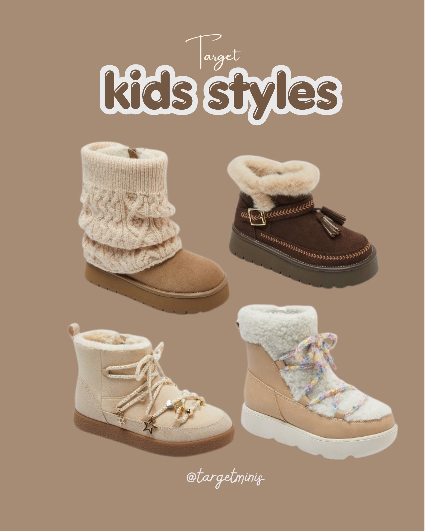 New kids boots at Target

Target finds, Target style, kids styles @Target

#LTKootd #LTKKids #LTKgrwm
